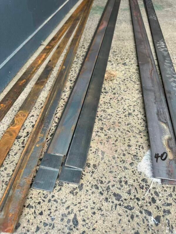 Mild steel flat bar 40mmx3mmx3m long