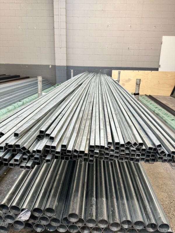 Galv square box section  20mmx20mmx2mmX5.8m long