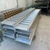 Aluminum loading ramps 2T load capacity 2.3m longX 400mm wide X 80mm Height - one pair.
