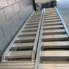 Aluminum loading ramps 2T load capacity 2.3m longX 400mm wide X 80mm Height - one pair.