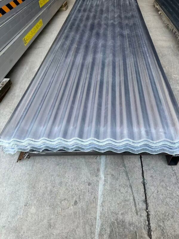 Corrugated Roofing Clear – 1.8m Length x 900mm x 1.2mm thick