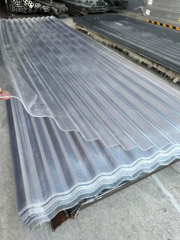 Corrugated Roofing Clear – 3m Length x 900mm x 1.2mm thick