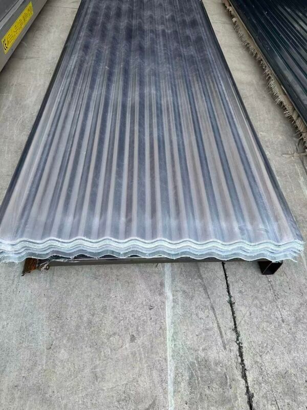 Corrugated Roofing Clear – 3m Length x 900mm x 1.2mm thick