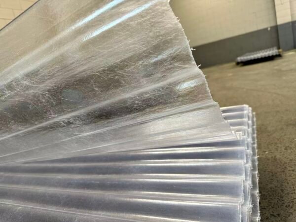 Corrugated Roofing Clear – 3m Length x 900mm x 1.2mm thick