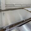 Aluminium checker plate 1.22m x 2.44m x 2mm thick in South Auckland