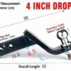 680399526_944701748465071_8224301331571953207_n Universal Towbar Hitch – 4” Drop Tongue with 1-7/8” Tow Ball