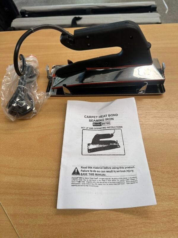 Carpet Seaming Iron – Heat Bond Tool