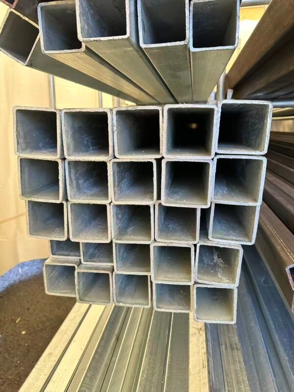 Galv square box section  60mmx60mmx4mmX5.8m long