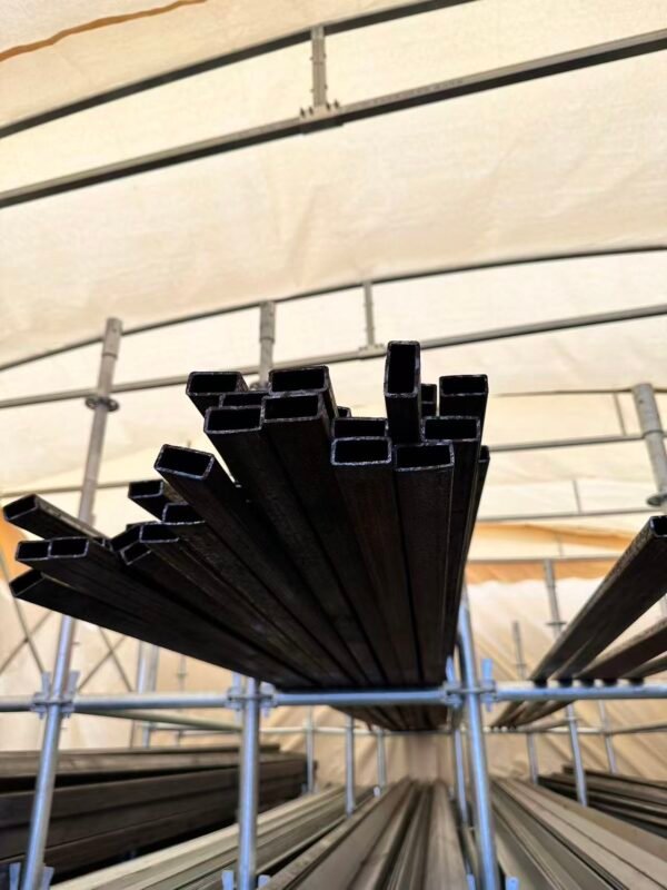 Mild steel rectangle box section 40x20x2mmX5.8m long