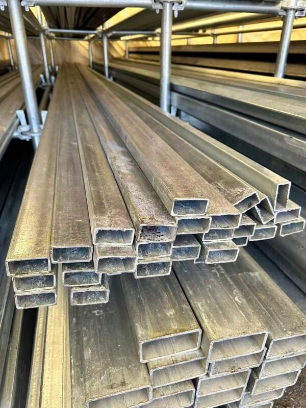 Galv rectangle box section  50mmx25mmx2mmX5.8m long