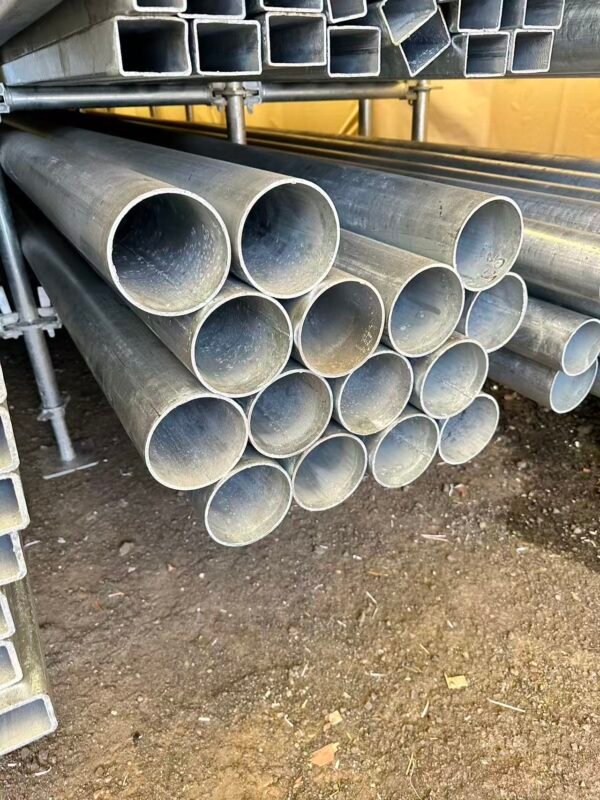 Galvanized Steel pipe 114.3 mm (4 inches) OD  x 3.5mm thick x 5.8m long