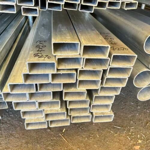 Galv rectangle box section  100mmx50mmx4mmX5.8m long