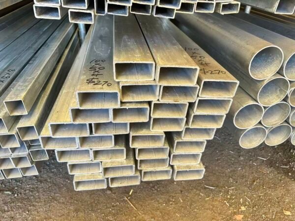 Galv rectangle box section  100mmx50mmx4mmX5.8m long